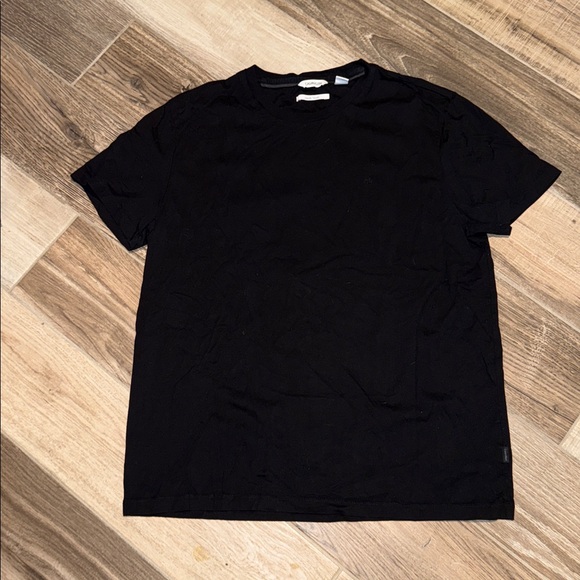 Calvin Klein liquid Touch Mens Black T-Shirt L - Picture 1 of 2